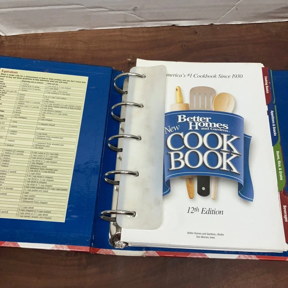 Better Homes and Gardens New Cook Book 2004 12th Edition Limited Edition